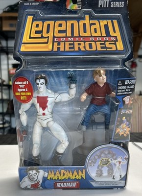 MADMAN Action Figure with Timmy Pitt series Legendary Comic Book