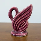 Vintage Miniature Shawnee Swan Vase