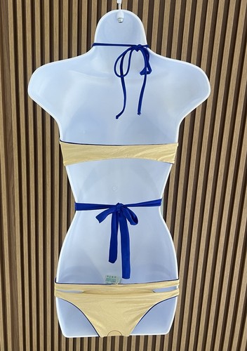 Luli Fama Cosita Buena Reversible Cross-Over Halter Top & Zig-Zag Open-Side Mod - Picture 6 of 15