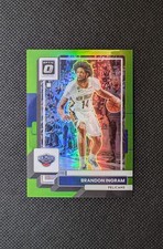 2022 Donruss Optic Brandon Ingram /149 Lime Green Prizm - #149 Duke Blue Devils
