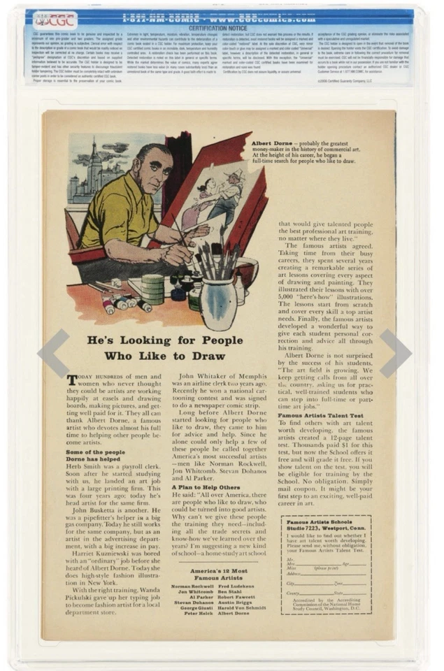 Fantastic Four 26 (1964) CGC 7.0 OW/W, Hulk Vs Thing Concl. Avengers Appearance - Image 2 of 2