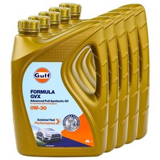 Motoröl Gulf Formula GVX 0W-30 5 X 4 Liter für KIA MAN Maserati Mazda Mercedes