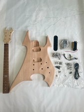 Us Warehouse DIY Electric Guitar Kit BC electric guitar mahogany body