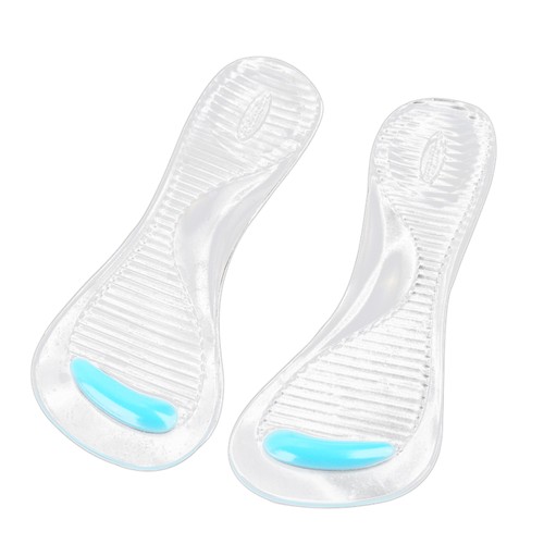 Massage Anti-wear Foot Pads Inner Soles for Women Shoe Gel Miss Padded Insoles