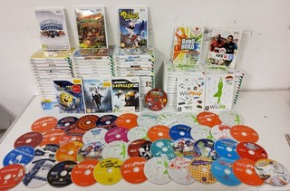137 x FAULTY Wii Games Joblot Donkey Kong Rayman Skylanders Super Mario 17