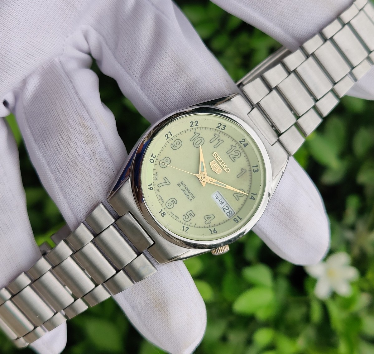 Seiko 5 Automatic 7S26-02C0 Day/Date Luminous Vintage Japan