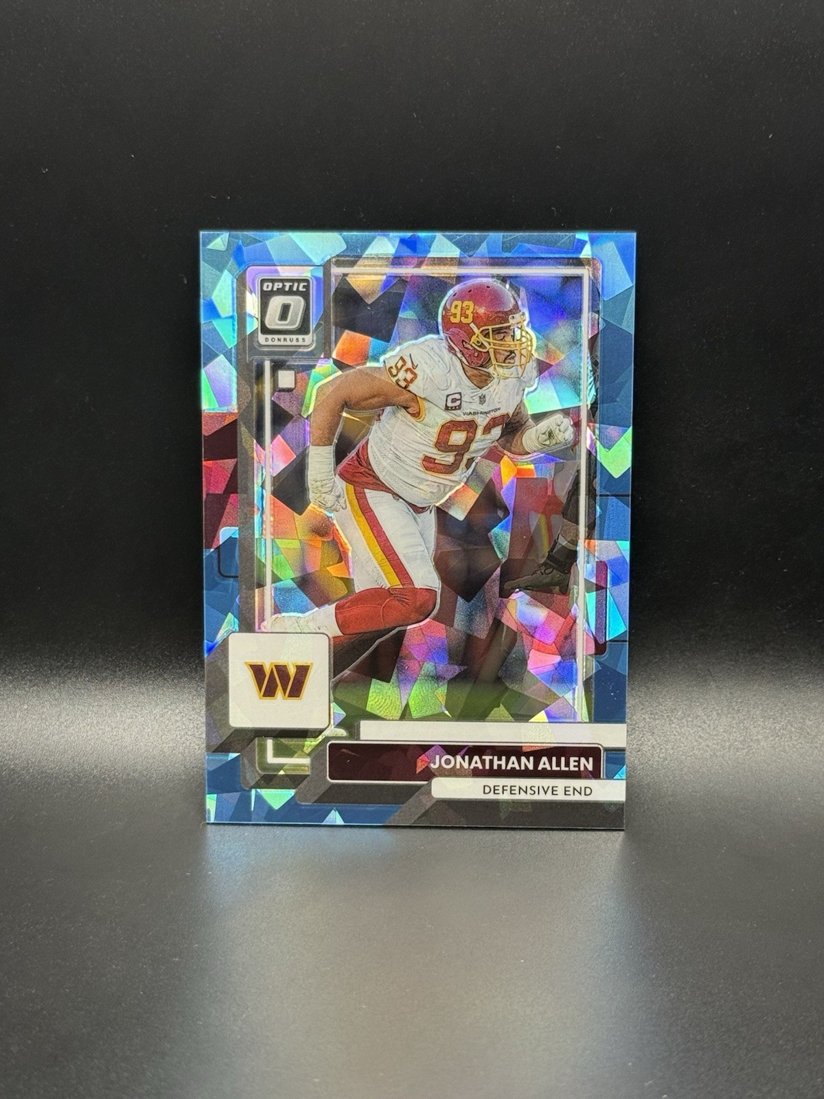 2022 Panini Donruss Optic - Jonathan Allen #198 Ice Prizm /15