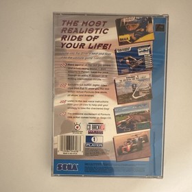 Formula One World Championship Sega CD CIB Complete Tested Working w/ Manual 