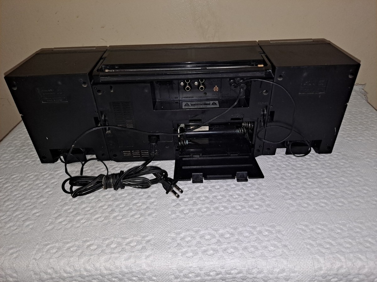 TOSHIBA RT-SX4 AM/FM Stereo Radio Cassette Recorder Boombox (For