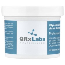 Glycolic/Salicylic Acid 10/2 Acne Control Pads, 50 Textured Pads