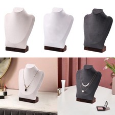 Necklace Display Chain Bust Stand Holder Jewelry Organizer for Retail Stores
