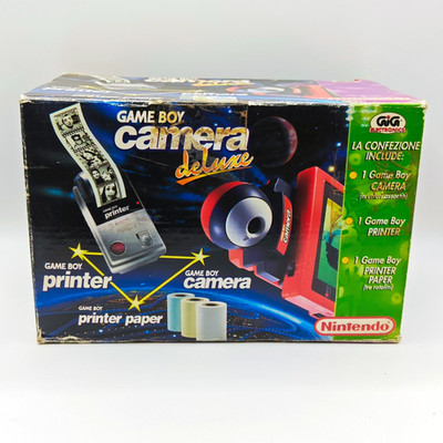 GAMEBOY CAMERA DELUXE Nintendo Box OVP GAME BOY