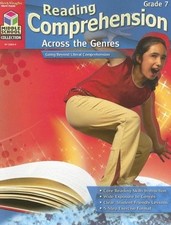 Reading Comprehension Across the Genres: Reproducible Grade 7 by STECK-VAUGHN, G