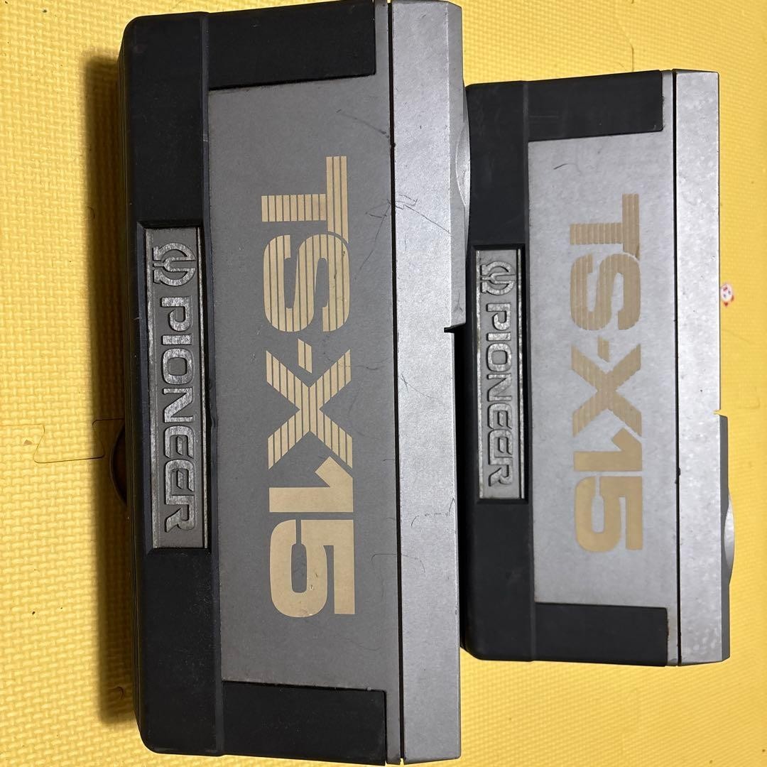 パイオニア TS-X15 pioneer PIONEER TS-X15 Vintage Car Audio Speakers 3/4-Way Pair Tested
