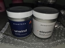 NEW & SEALED - AVANTERA Elevate & Unwind  - (60) caps each