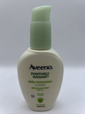 Aveeno Positively Radiant Daily Moisturizer New 4oz