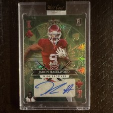 Wild Card 2023 Jadon Haselwood King of Clubs autograph rookie /3 SD-JHA. rookie card picture