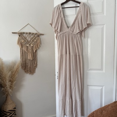 maxi black dress long sleeve Monni Black Maxi Dress