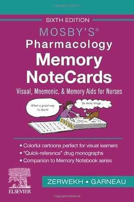 Mosby's Pharmacology Memory - Spiral-bound, by Zerwekh EdD MSN - Very Good