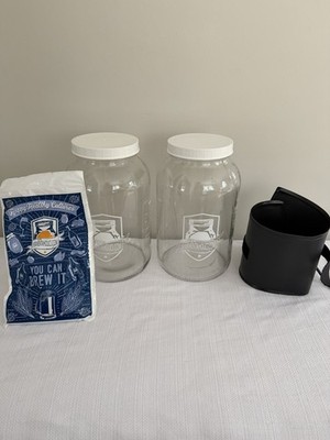 Fermentaholics 2 One Gallon Kombucha Brewing Glass Jars electric warming blanket