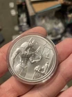Ultra High Relief Egyptian Gods Anubis 2 Troy Oz 999 Fine Silver Round