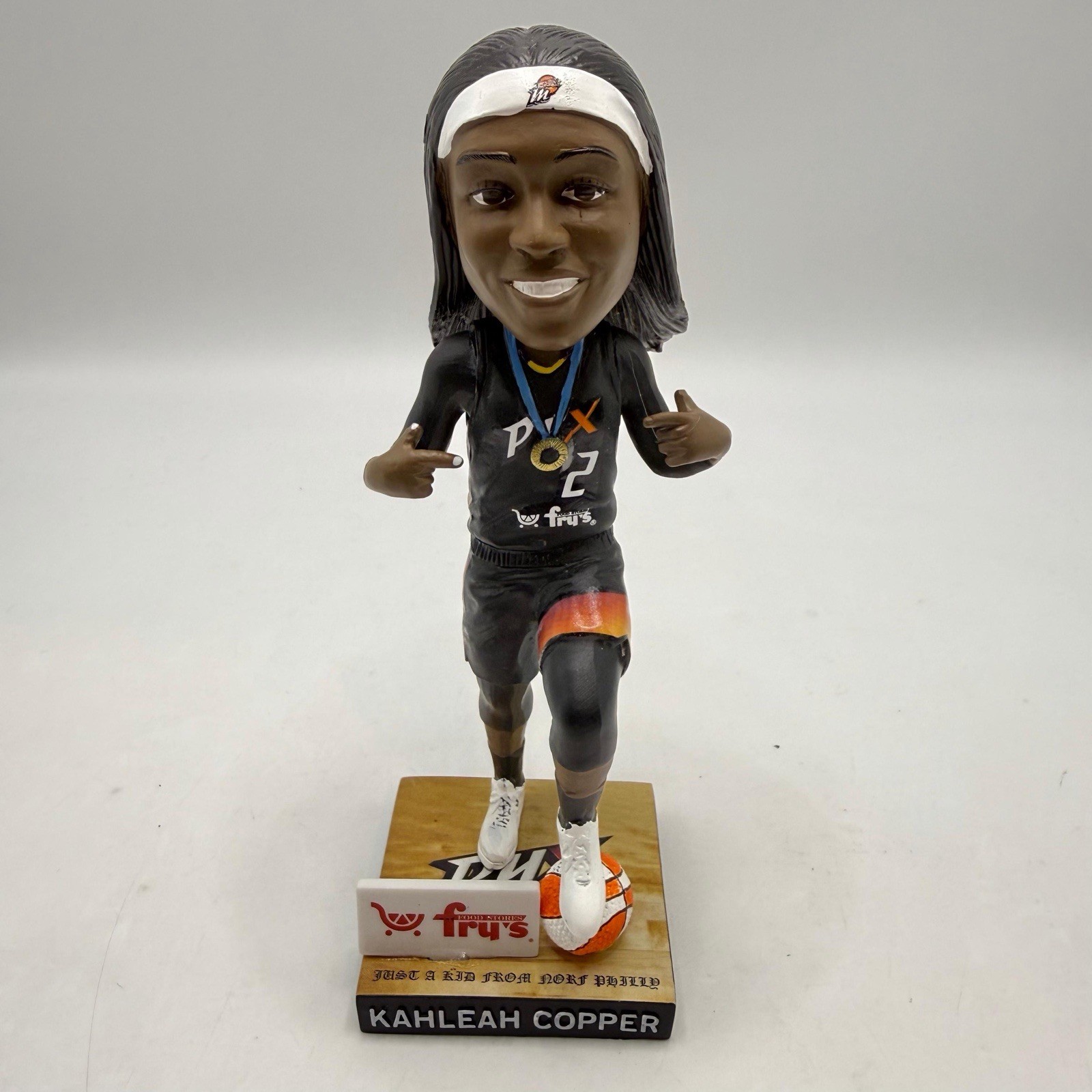 Kahleah Copper Phoenix Mercury 2025 Bobblehead WNBA NEW No Box