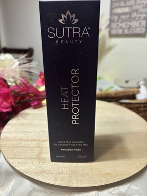 Sutra Beauty Heat Protector Spray 5 fl oz Paraben-Free Keratin Argan Oil