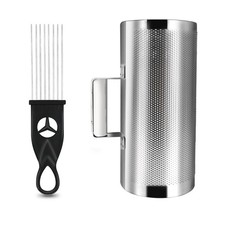 Stainless Steel Guiro Shaker 12" 6" Percussion Instrument Guiro Musical Instr...
