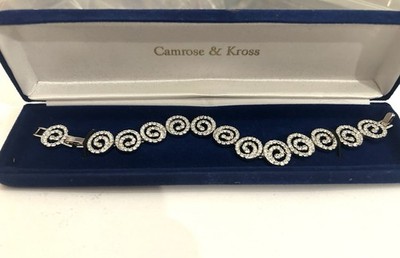 Armband, Camrose & Kross, JBK, Jacqueline Kennedy Collection VersilbertZirkonias