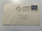 1929 First Day Issue with FDI Postmark; Canada 15c Stamp; First Transatlantic