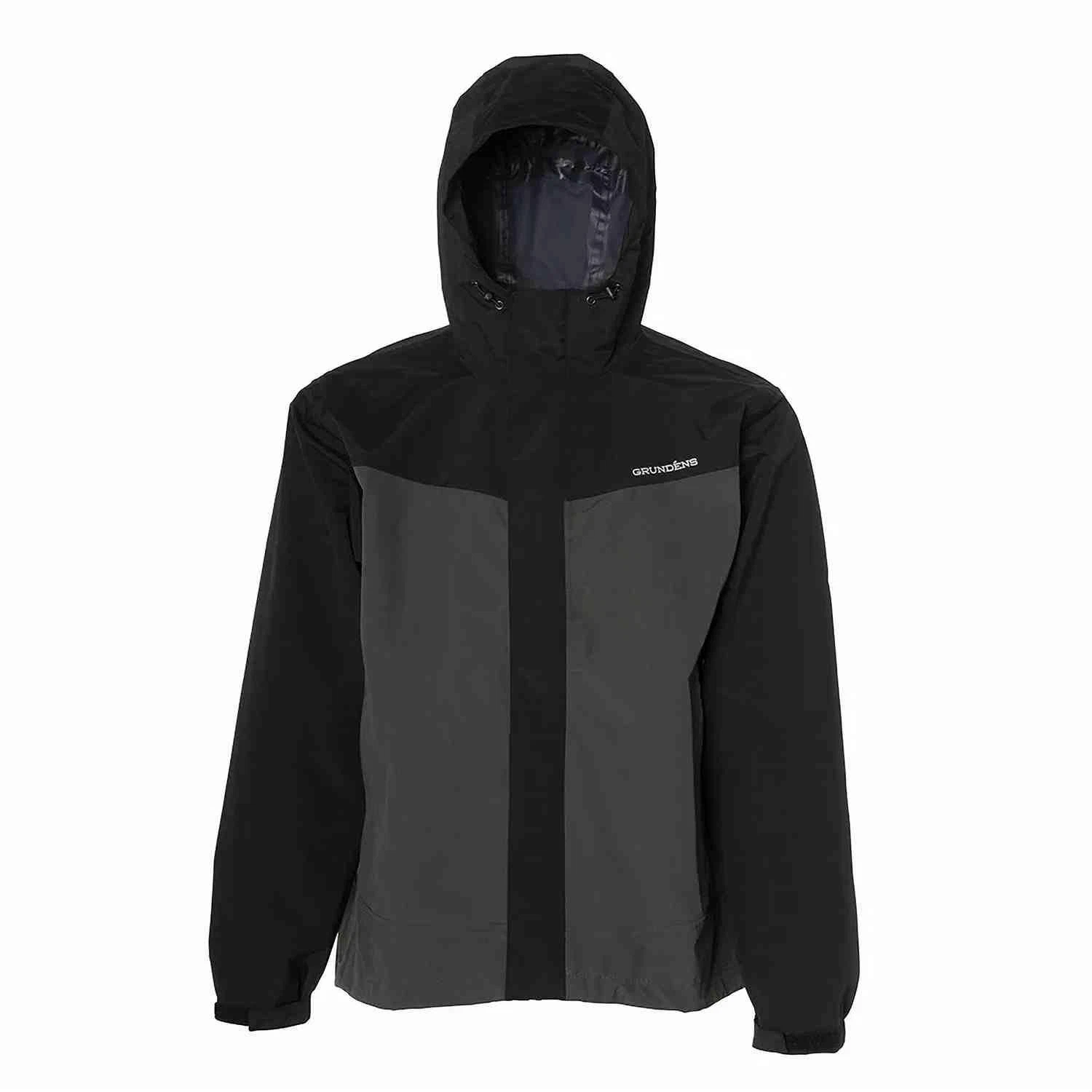 Grundens Full Share Waterproof Jacket - Black Grey | All Sizes