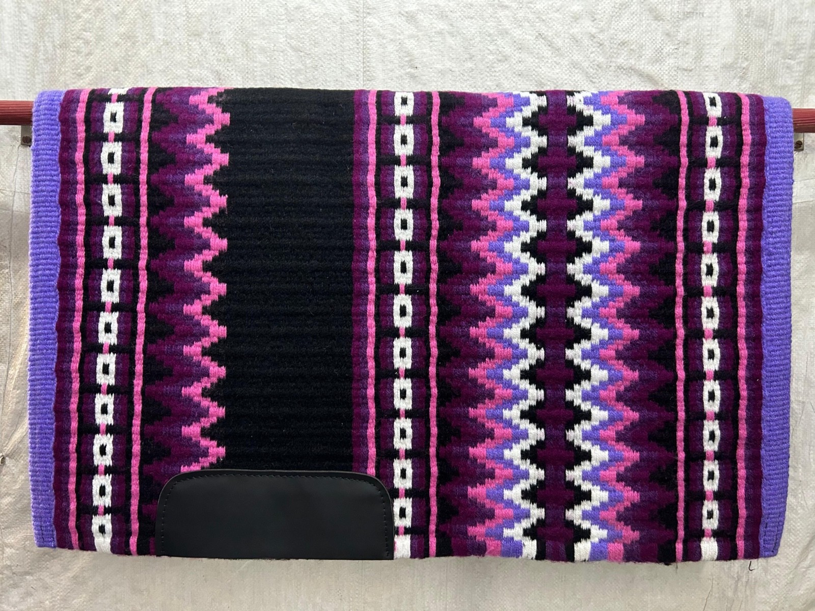 NEW ZEALAND WOOL WESTERN SHOW SADDLE BLANKET PAD NEW 42x34