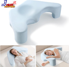Side Sleeper Pillow for Shoulder Pain Relief Memory Foam Pillow with Arm Hole 