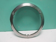 1946 1947 1948 Plymouth Stainless Headlight Bezel Drivers Side Left Hand Car Nos