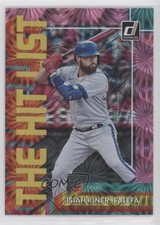 2022 Panini Donruss The Hit List Pink Fireworks Isiah Kiner-Falefa #THL-9 08yu