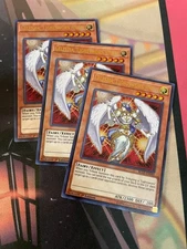 YUGIOH - CELESTIA LIGHTSWORN ANGEL X3 - ULTRA RARE - BLLR - 1ST ED - NM