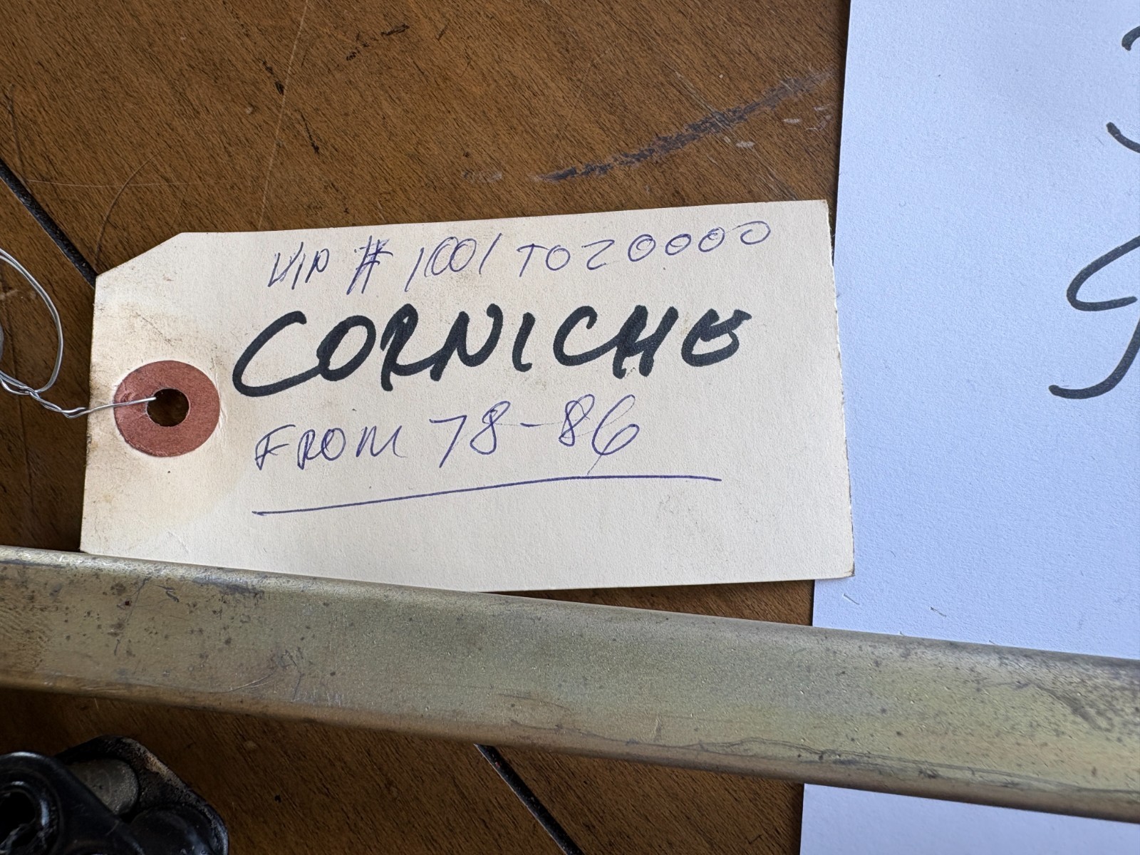 ROLLS ROYCE CORNICHE  RIGHT  FRONT  WINDOW MOTOR & REGULATOR ASS'Y REBUILT 67-87
