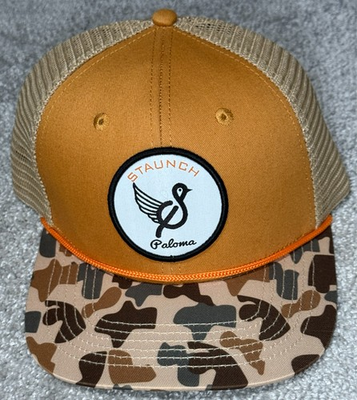 #ad Staunch Traditional Outfitters Paloma Hat Camo Mesh Snapback Rope $24.77