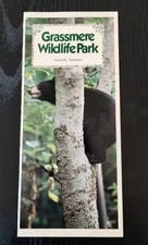 Vintage Brochure Grassmere Wildlife Park (now Nashville Zoo) Nashville Tennessee