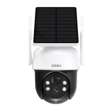 AOSU SolarCam D1 Classic 2K Wireless Camera C9C2CA11 Black and White 