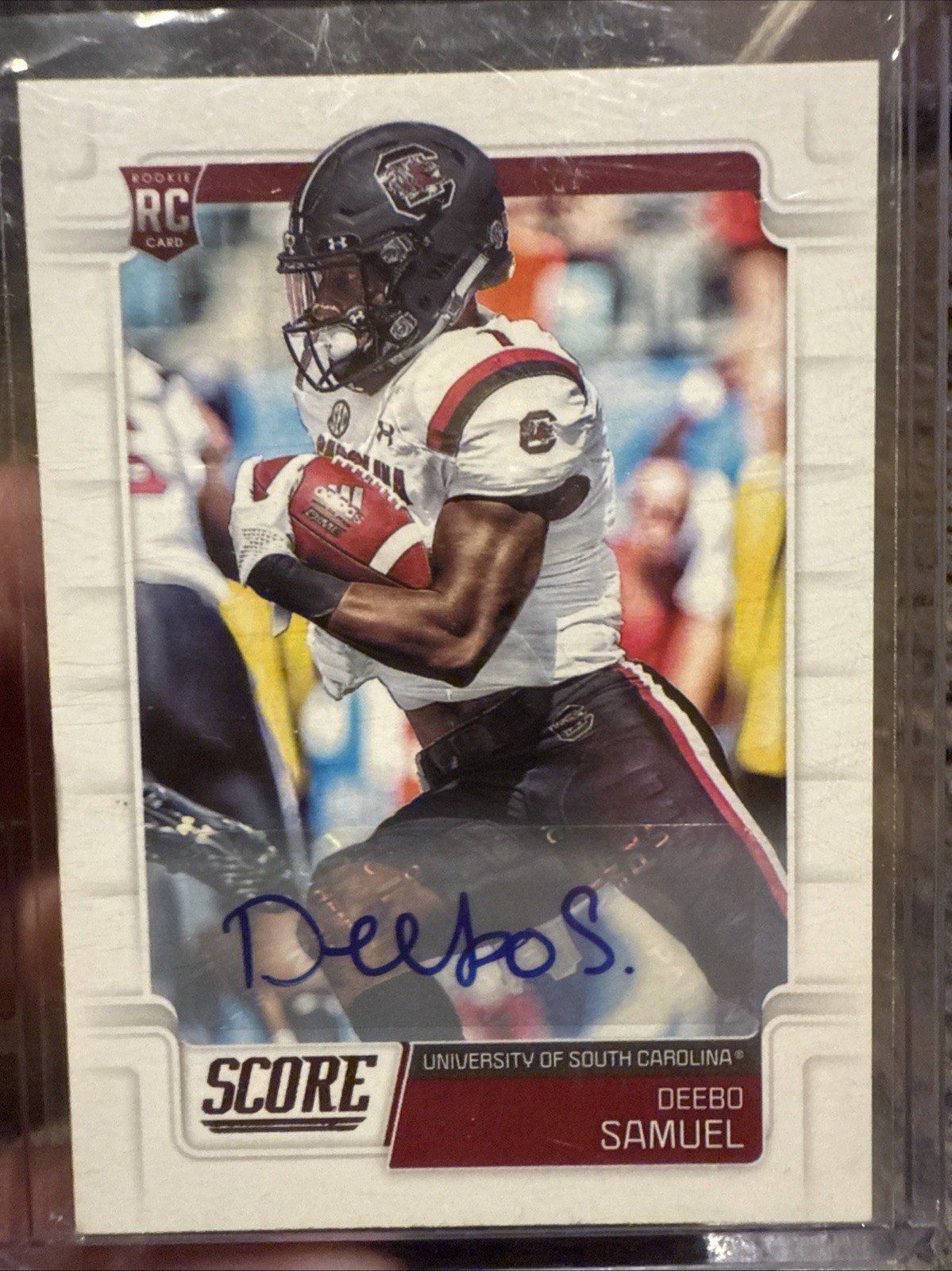 2019 Score - Rookies Deebo Samuel #354 Signatures (AU, RC)