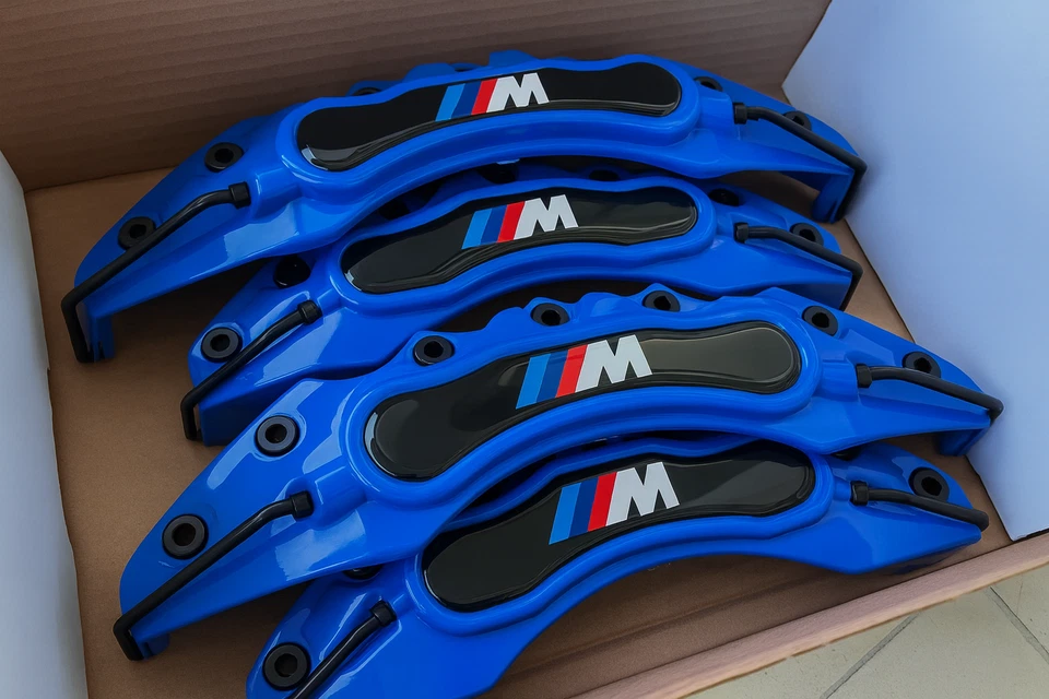 Brake Caliper Cover for BMW X1 X2 X3 X4 X5 X6 M3 M4 M2 M1 F30 F10 F20 E30 E36SET - Image 2 of 4