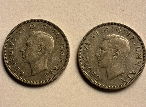 Photo of a 1939 George VI Shilling from an eBay listing that sold on Jul 21, 2026