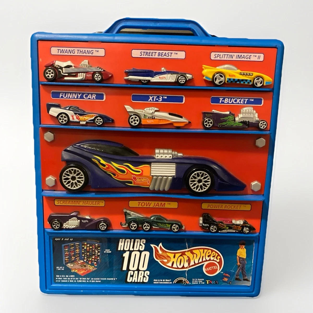 hot wheels 100 car carrying case products for sale | eBay