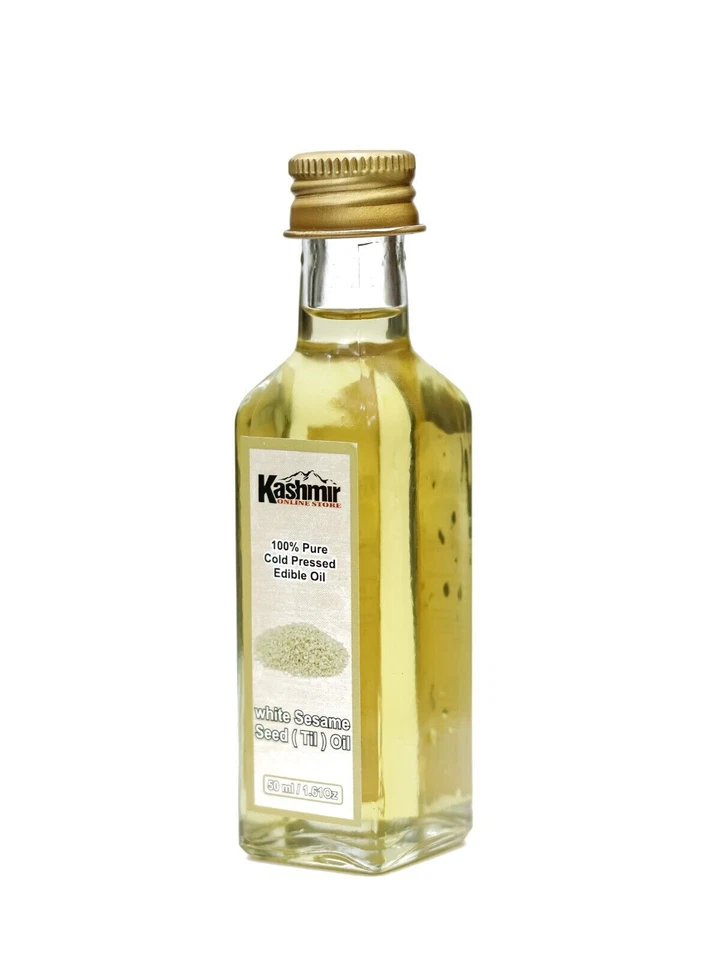 100% Pure And Natural Cold Pressed Press Edible White Sesame Oil 50ML. - Image 3 of 3