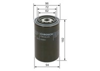 Kraftstofffilter Bosch F 026 402 275 Anschraubfilter Mit Wasserabscheider 93,6Mm