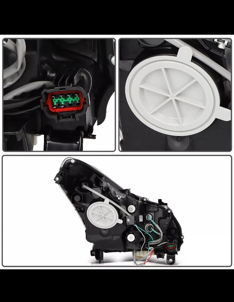 2 piezas/par de faros halo para Infiniti G37 Sport Sedán 2010-2013 4 puertas totalmente nuevos  Foto 4 de 4