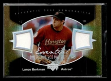 2007 UD Elements Lance Berkman Essential Game Used Jersey Relic #EE-LB UX4993