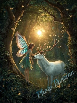 Poster Fee Fee univers Fantasy Kunstdruck Dekoration A4 (2780)
