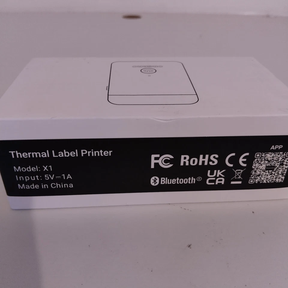 ORGBRO X1 Thermal Label Portable Printer Bluetooth - Image 3 of 4